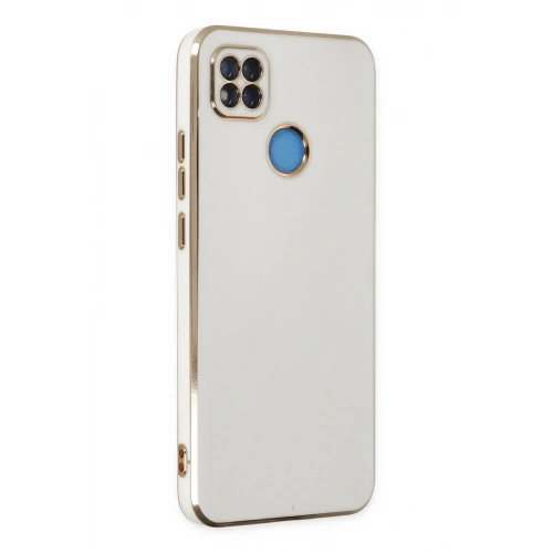 Mey İthalat®   Redmi 9C Kılıf Volet Silikon - Beyaz