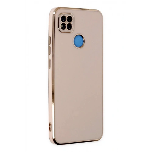 Mey İthalat®   Redmi 9C Kılıf Volet Silikon - Pembe