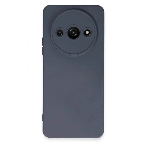 Mey İthalat®   Redmi A3 4G Kılıf Nano içi Kadife Silikon - Gri