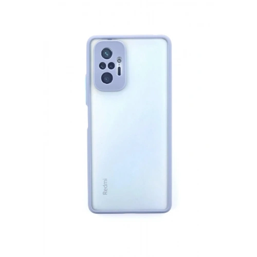 Mey İthalat®   Redmi Note 10 Pro Kılıf Montreal Silikon Kapak - Gri