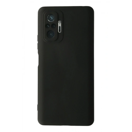 Mey İthalat®   Redmi Note 10 Pro Kılıf Nano içi Kadife Silikon - Siyah