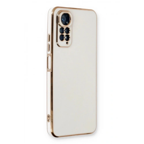 Mey İthalat®   Redmi Note 11 Kılıf Volet Silikon - Beyaz