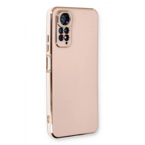 Mey İthalat®   Redmi Note 11 Kılıf Volet Silikon - Pembe