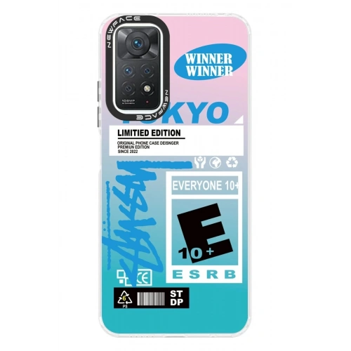 Mey İthalat®   Redmi Note 11 Pro Kılıf Estoril Desenli Kapak - Estoril - 1