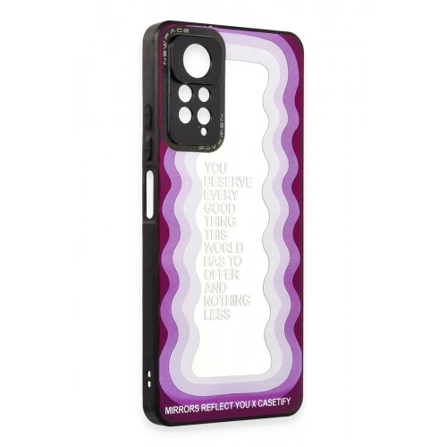 Mey İthalat®   Redmi Note 11 Pro Kılıf Mirror Desenli Kapak - Mirror - 5