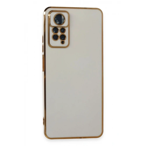 Mey İthalat®   Redmi Note 11 Pro Kılıf Volet Silikon - Beyaz