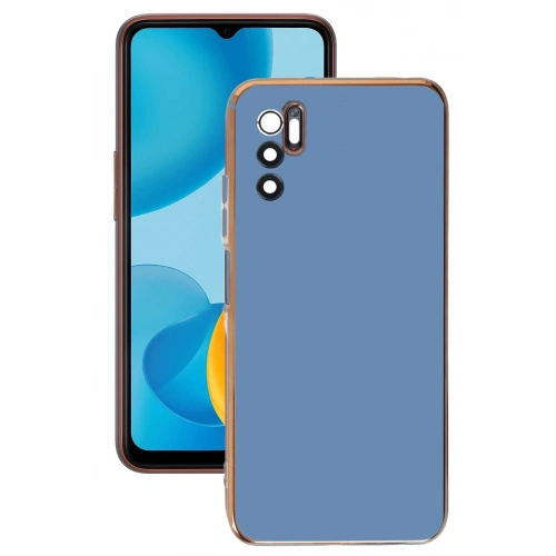 Mey İthalat®   Redmi Note 11 SE Kılıf Volet Silikon - Mavi