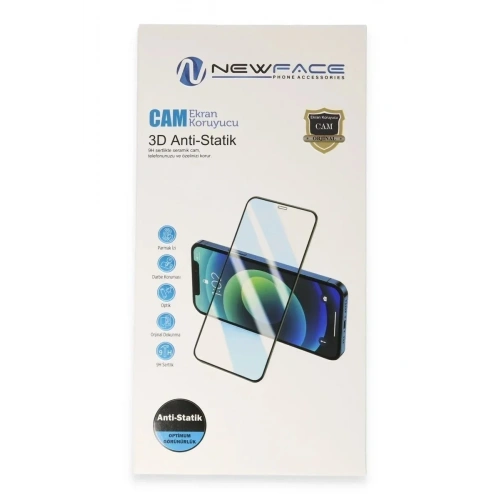 Mey İthalat®   Redmi Note 11S 3D Antistatik Cam Ekran Koruyucu