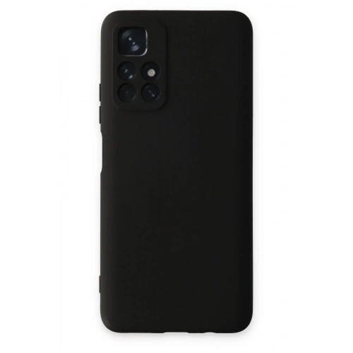 Mey İthalat®   Redmi Note 11T Kılıf Nano içi Kadife Silikon - Siyah