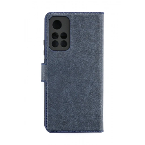 Mey İthalat®   Redmi Note 11T Kılıf Trend S Plus Kapaklı Kılıf - Lacivert