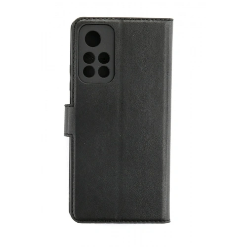 Mey İthalat®   Redmi Note 11T Kılıf Trend S Plus Kapaklı Kılıf - Siyah