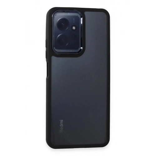 Mey İthalat®   Redmi Note 12 4G Kılıf Dora Kapak - Siyah