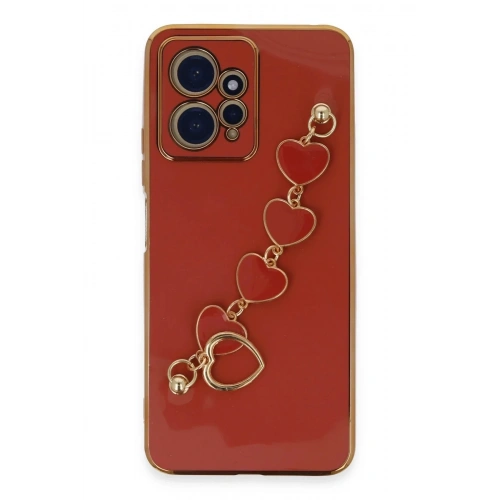 Mey İthalat®   Redmi Note 12 4G Kılıf Esila Silikon - Kırmızı