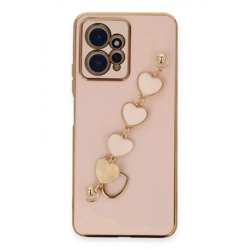 Mey İthalat®   Redmi Note 12 4G Kılıf Esila Silikon - Pudra