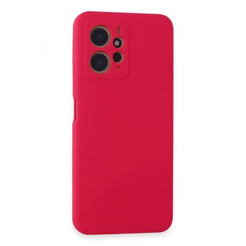 Mey İthalat®   Redmi Note 12 4G Kılıf Nano içi Kadife Silikon - Pembe