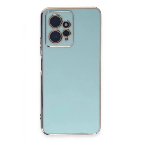 Mey İthalat®   Redmi Note 12 4G Kılıf Volet Silikon - Açık Yeşil