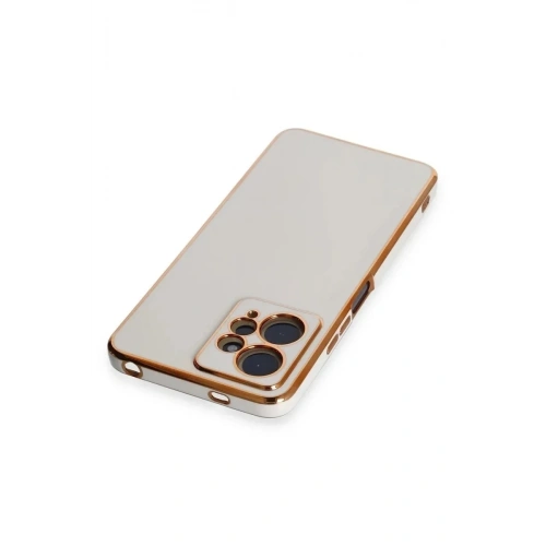 Mey İthalat®   Redmi Note 12 4G Kılıf Volet Silikon - Beyaz