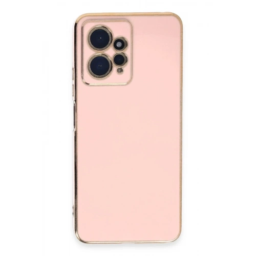 Mey İthalat®   Redmi Note 12 4G Kılıf Volet Silikon - Pembe