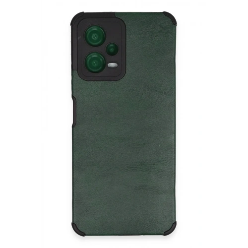 Mey İthalat®   Redmi Note 12 5G Kılıf Loop Deri Silikon - Yeşil