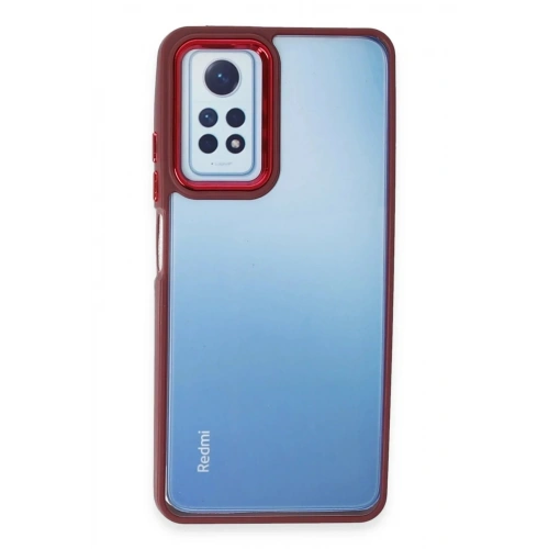 Mey İthalat®   Redmi Note 12 Pro 4G Kılıf Dora Kapak - Kırmızı