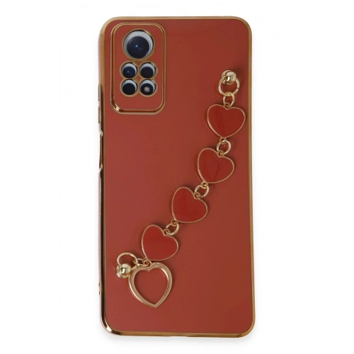 Mey İthalat®   Redmi Note 12 Pro 4G Kılıf Esila Silikon - Kırmızı