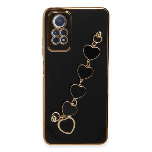 Mey İthalat®   Redmi Note 12 Pro 4G Kılıf Esila Silikon - Siyah