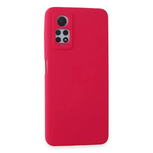 Mey İthalat®   Redmi Note 12 Pro 4G Kılıf Nano içi Kadife Silikon - Pembe