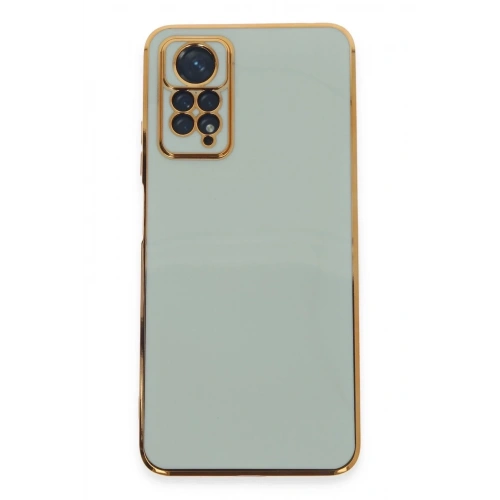 Mey İthalat®   Redmi Note 12 Pro 4G Kılıf Volet Silikon - Açık Yeşil
