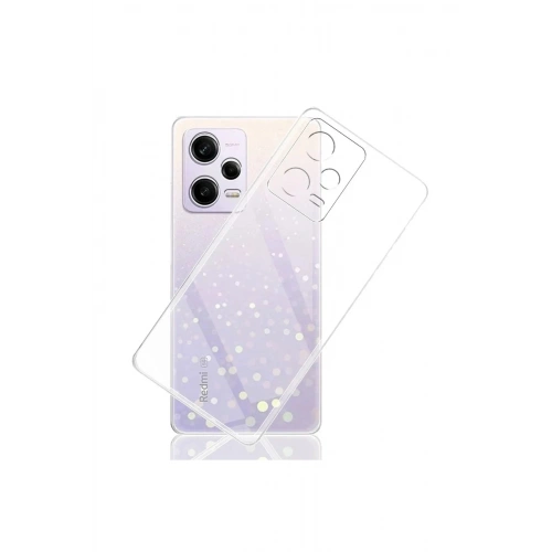 Mey İthalat®   Redmi Note 12 Pro 5G Kılıf Lüx Şeffaf Silikon
