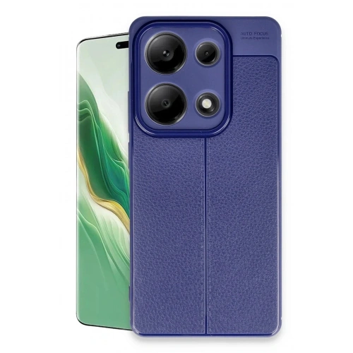 Mey İthalat®   Redmi Note 13 Pro 4G Kılıf Auto Focus Kapak - Lacivert