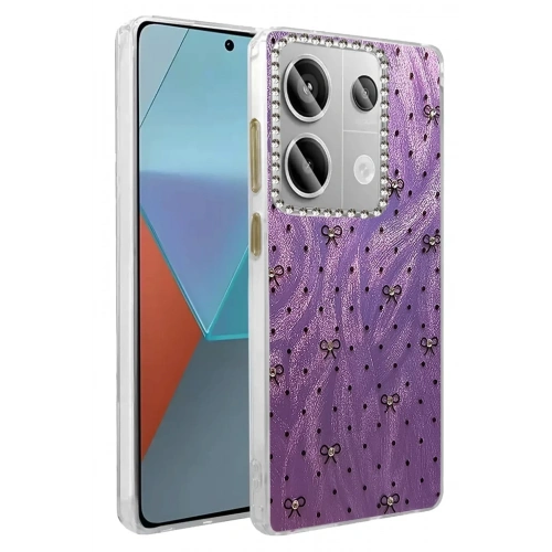 Mey İthalat®   Redmi Note 13 Pro 4G Kılıf Blade Aynalı Desenli Kapak - Desen 2