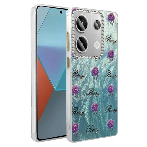 Mey İthalat®   Redmi Note 13 Pro 4G Kılıf Blade Aynalı Desenli Kapak - Desen 9