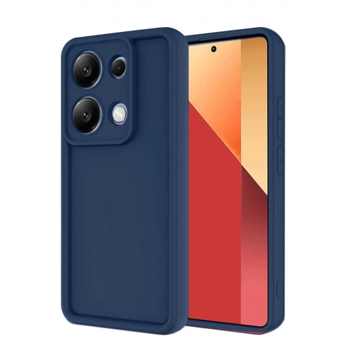 Mey İthalat®   Redmi Note 13 Pro 4G Kılıf Viera Silikon - Lacivert
