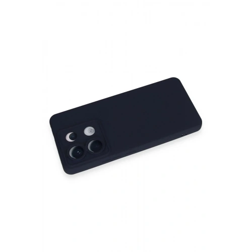 Mey İthalat®   Redmi Note 13 Pro 5G Kılıf Nano içi Kadife Silikon - Lacivert
