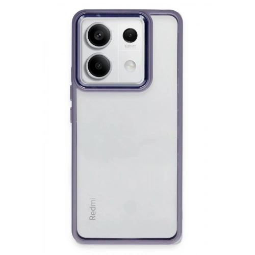 Mey İthalat®   Redmi Note 13 Pro 5G Kılıf Power Silikon - Lila