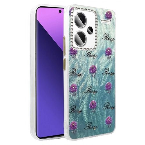Mey İthalat®   Redmi Note 13 Pro Plus Kılıf Blade Aynalı Desenli Kapak - Desen 9