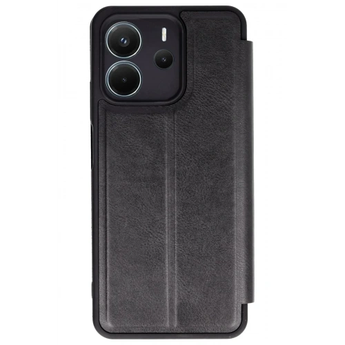 Mey İthalat®   Redmi Note 14 4G Kılıf Flip Cover - Siyah