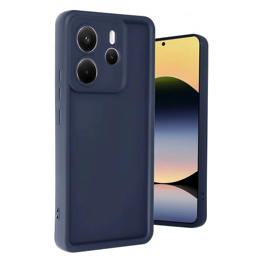 Mey İthalat®   Redmi Note 14 4G Kılıf Viera Silikon - Lacivert