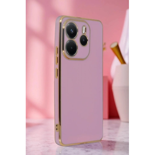 Mey İthalat®   Redmi Note 14 4G Kılıf Volet Silikon - Beyaz