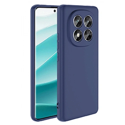 Mey İthalat®   Redmi Note 14 Pro 4G Kılıf First Silikon - Lacivert