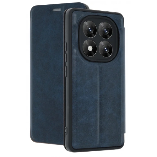 Mey İthalat®   Redmi Note 14 Pro 4G Kılıf Flip Cover - Lacivert