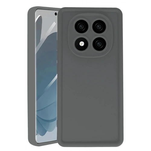 Mey İthalat®   Redmi Note 14 Pro 4G Kılıf Viera Silikon - Gri