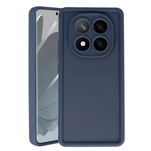 Mey İthalat®   Redmi Note 14 Pro 4G Kılıf Viera Silikon - Lacivert