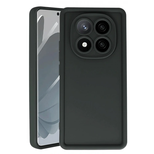 Mey İthalat®   Redmi Note 14 Pro 4G Kılıf Viera Silikon - Siyah
