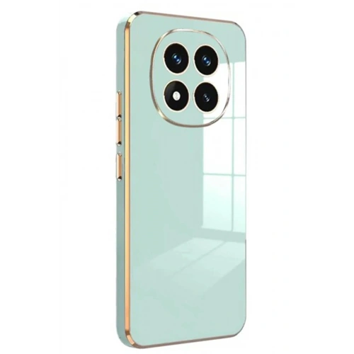 Mey İthalat®   Redmi Note 14 Pro 4G Kılıf Volet Silikon - Açık Yeşil