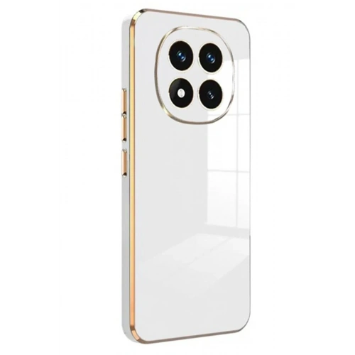 Mey İthalat®   Redmi Note 14 Pro 4G Kılıf Volet Silikon - Beyaz