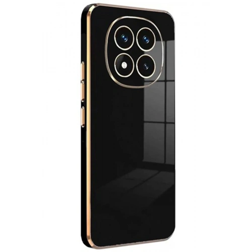 Mey İthalat®   Redmi Note 14 Pro 4G Kılıf Volet Silikon - Siyah