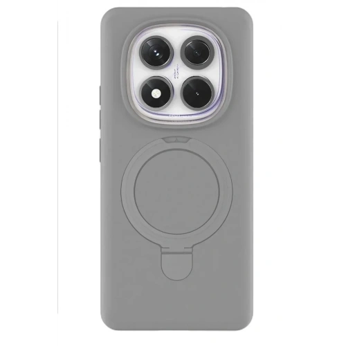 Mey İthalat®   Redmi Note 14 Pro 4G Regal Magsafe Standlı Kapak - Titan Gri