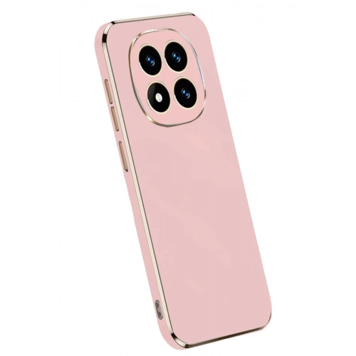 Mey İthalat®   Redmi Note 14 Pro 5G Kılıf Volet Silikon - Pembe
