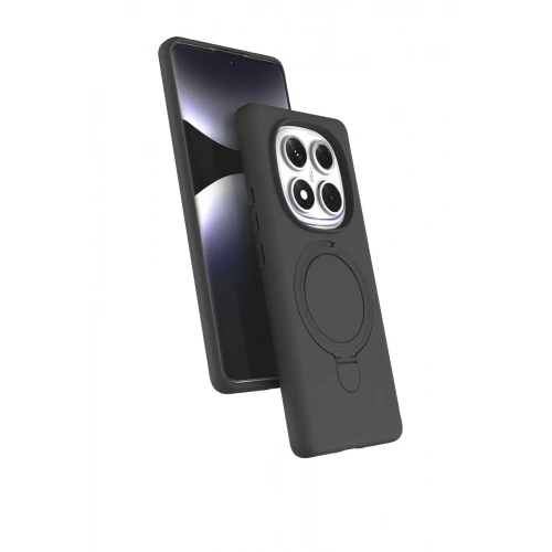 Mey İthalat®   Redmi Note 14 Pro 5G Regal Magsafe Standlı Kapak - Titan Gri